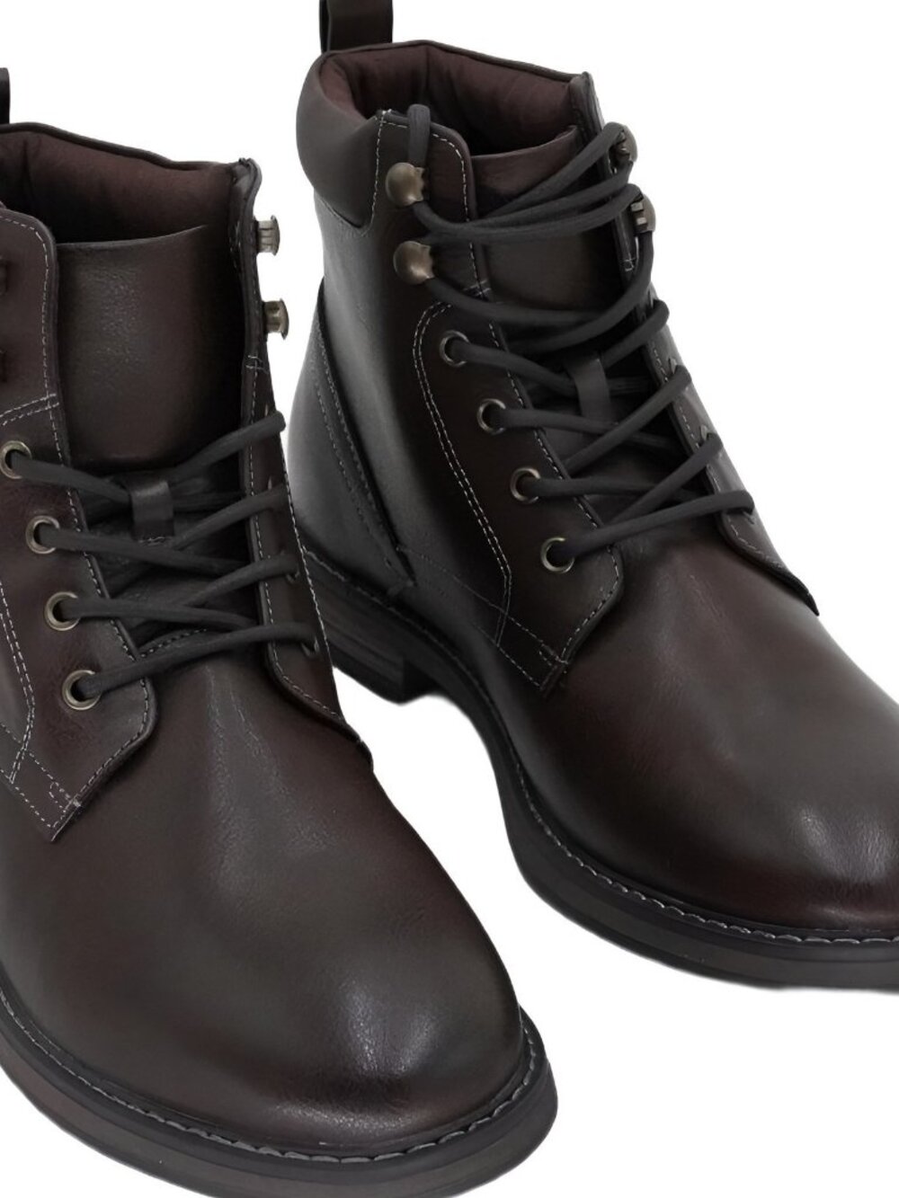 Club Room Mens Westin Lace-Up Boots Tan 9.5M